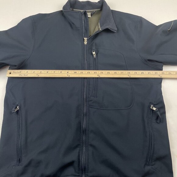 Nike Fit Therma Full Zip Jacket Men’s L Soft Shell Fleece Lined Zip Pockets - Picture 4 of 12